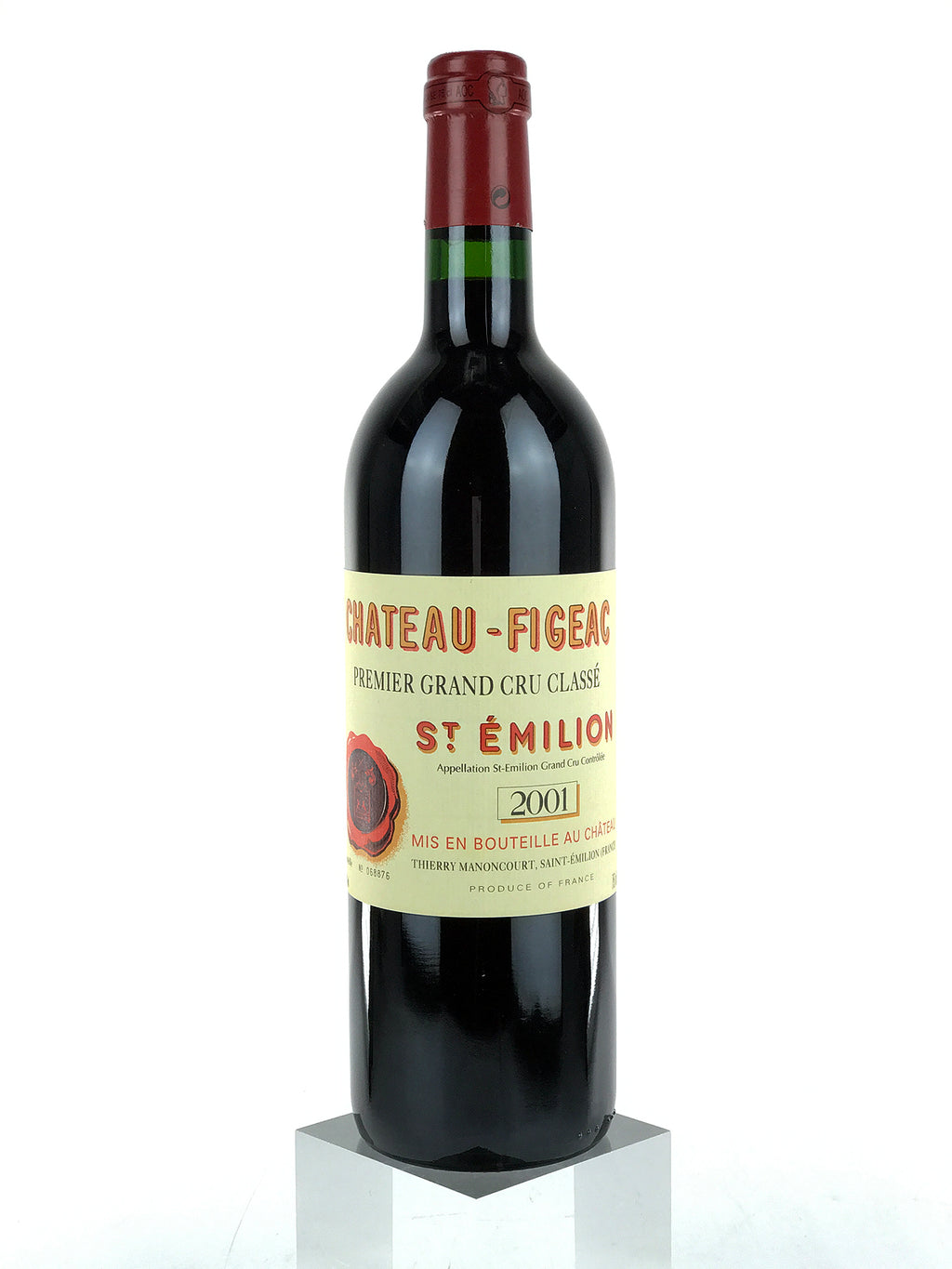 CHATEAU-FIGEAC 2001 赤ワイン 750ml BDXFIGFIGE-0750-2001-