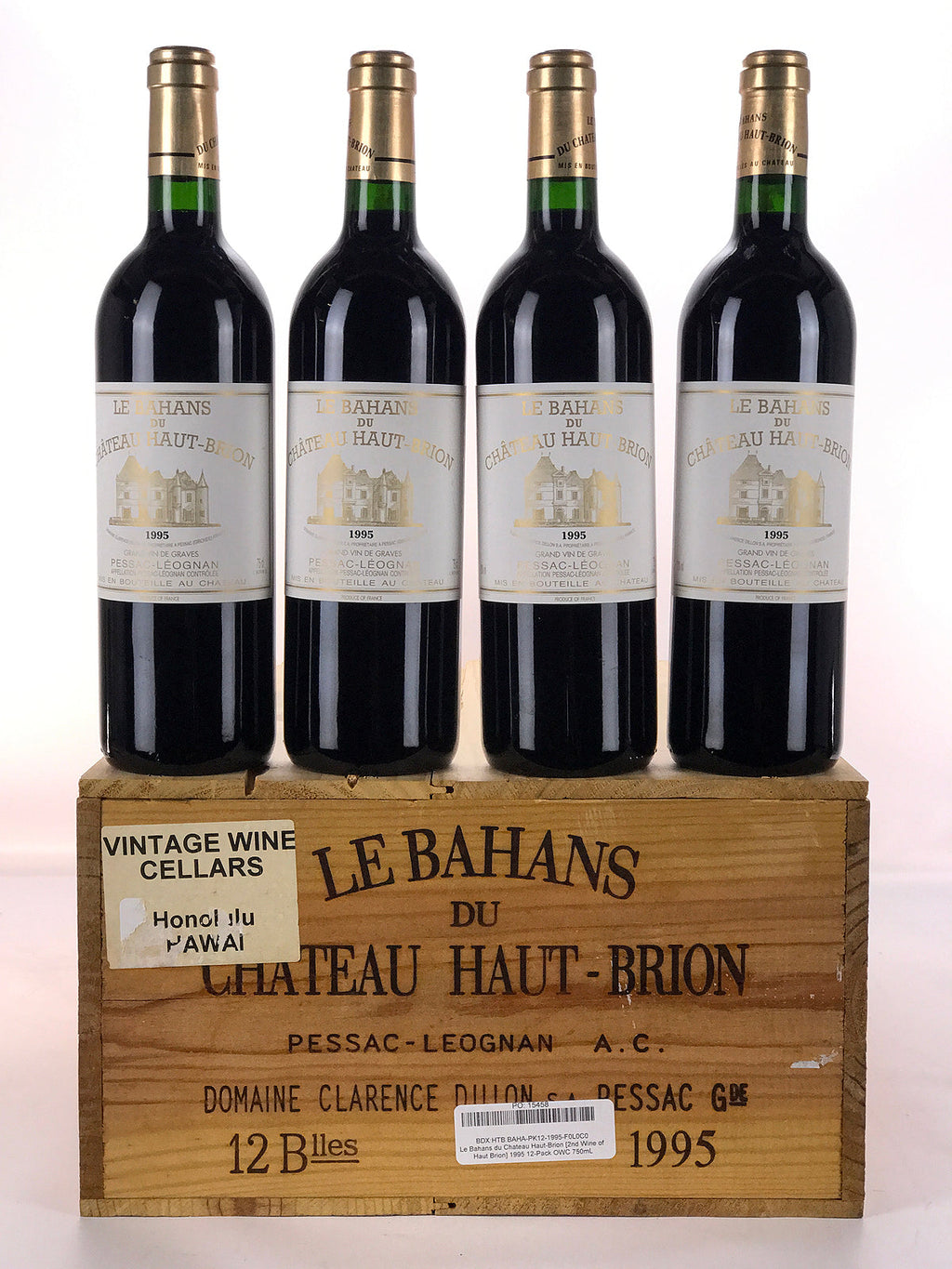 1995 Le Bahans du Chateau Haut-Brion [2nd Wine of Haut Brion