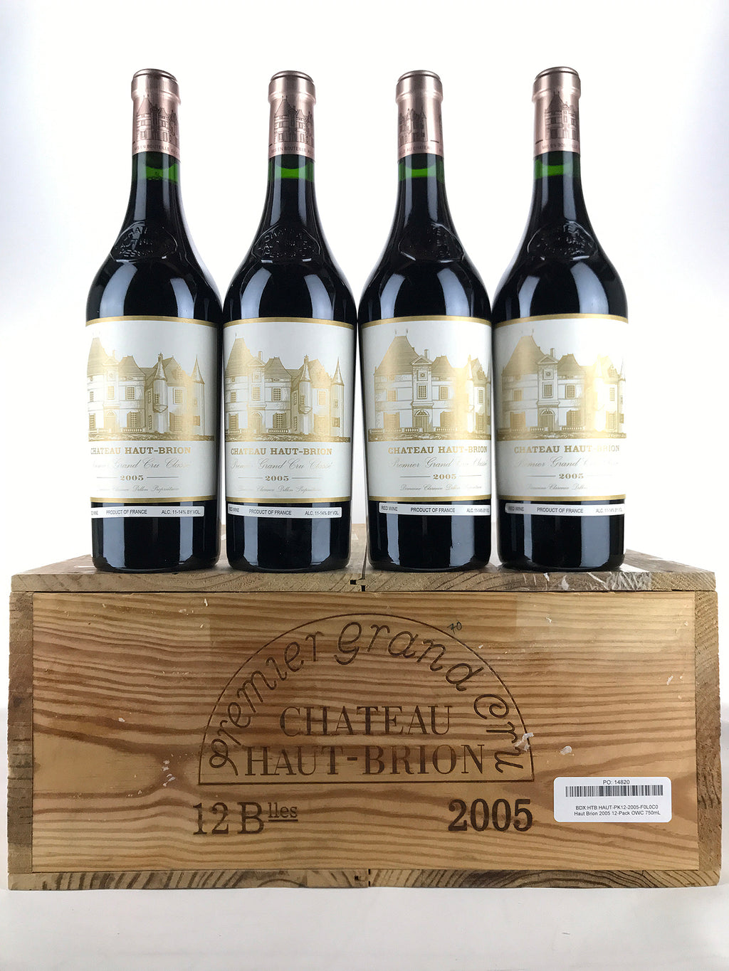 2005 Chateau Haut-Brion, Pessac-Leognan, Case of 12 btls