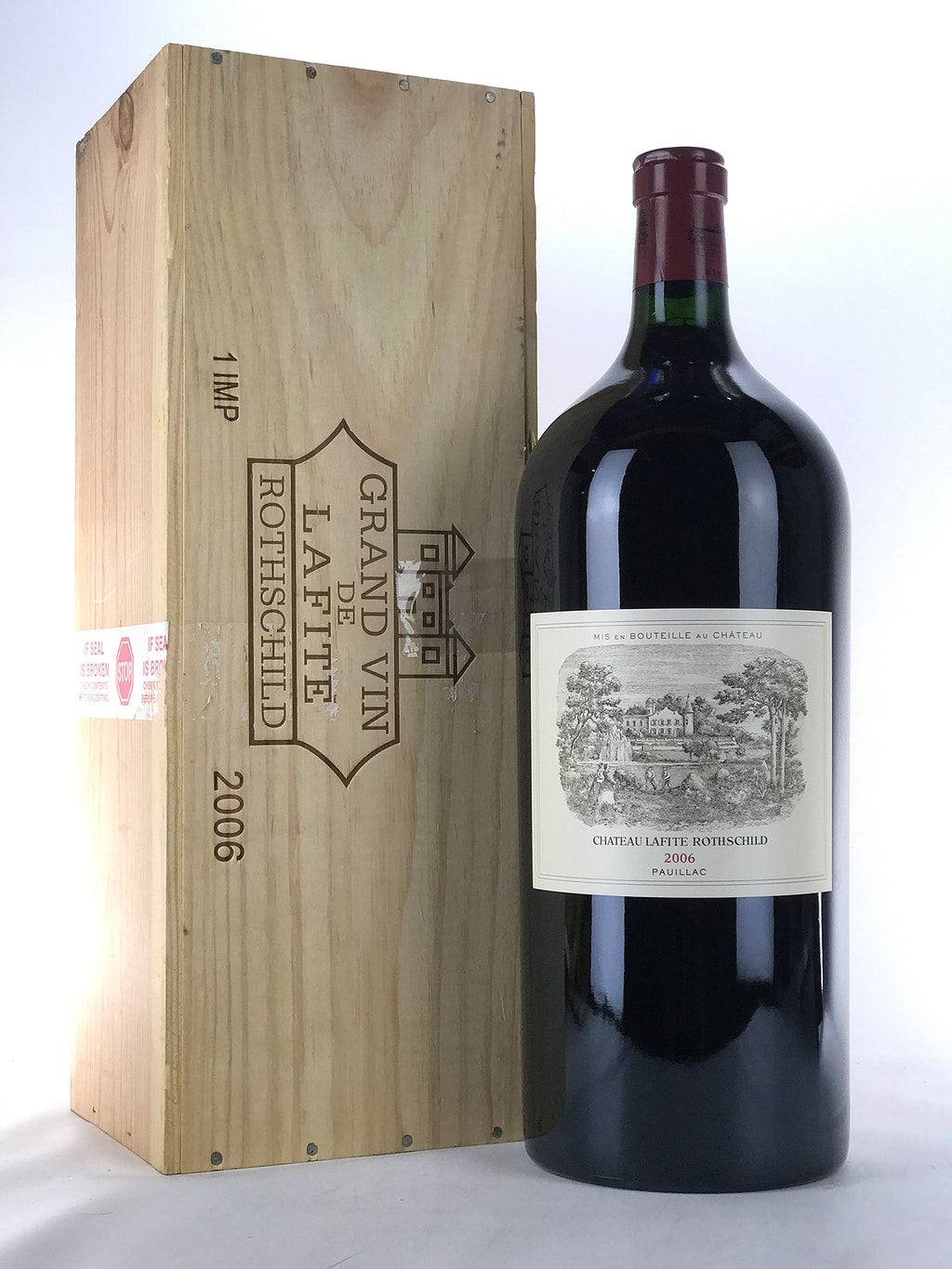 Chateau Lafite Rothschild 2008 空瓶6本セット Chateau Lafite Rothschild Discovery Gift Case (6 bottles wooden