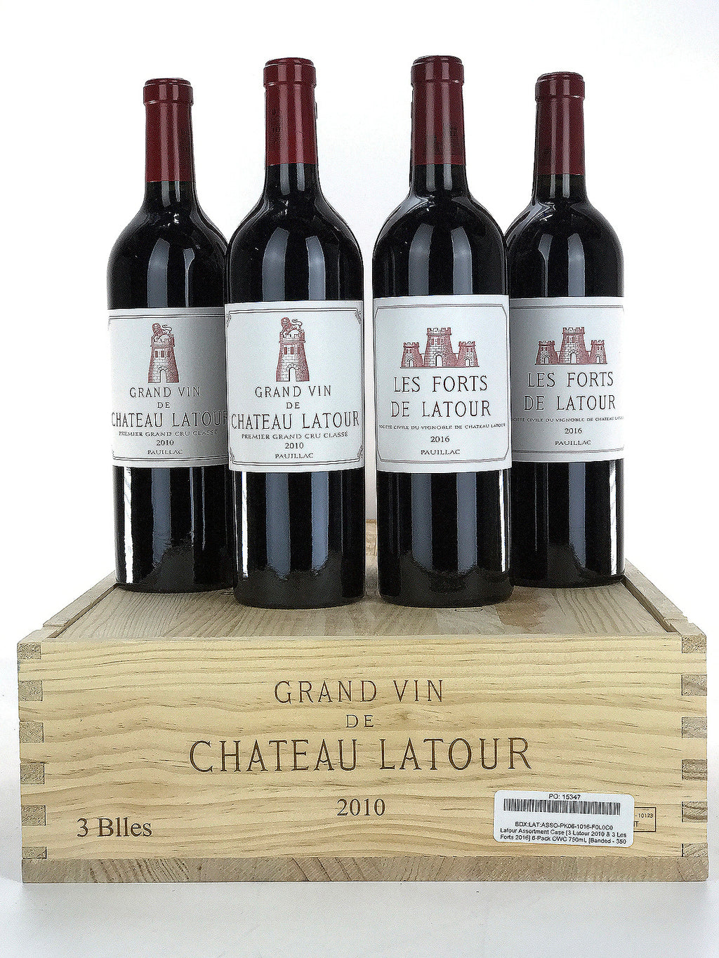2010 / 2016 Chateau Latour Assortment Case, Paulliac [3x 2010 Latour &