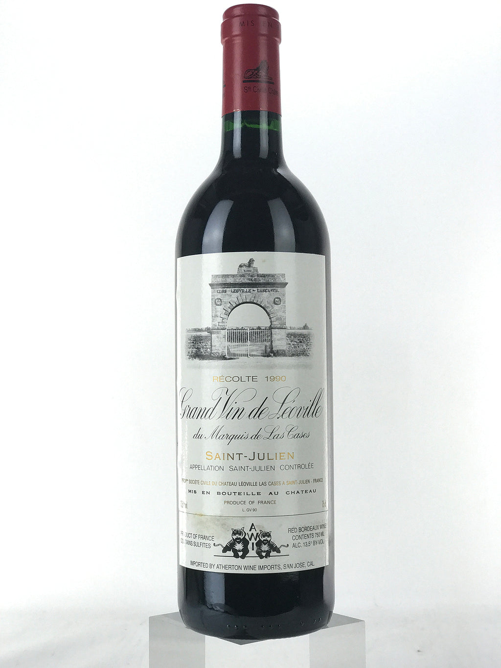 1990 Chateau Leoville-Las Cases, Grand Vin, Saint-Julien, Bottle (750m