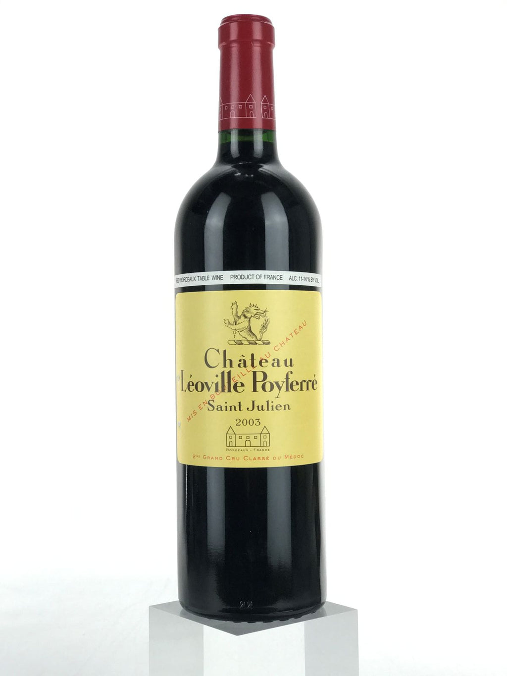 2003 Chateau Leoville Poyferre, Saint-Julien, Bottle (750ml) [Slightly