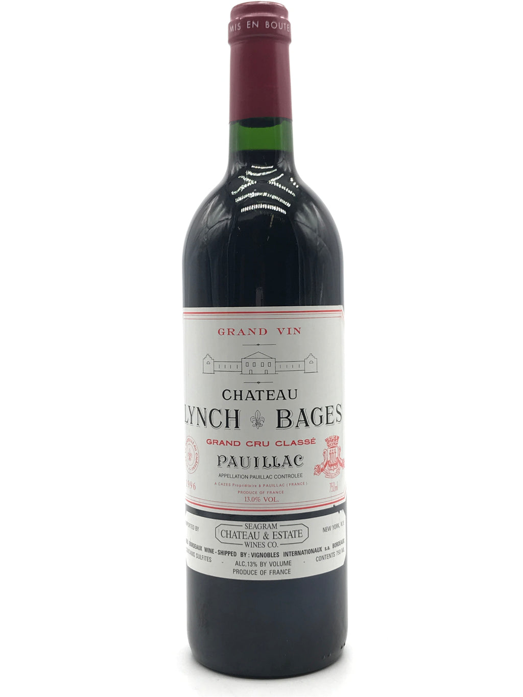 1996 Chateau Lynch-Bages, Pauillac, Bottle (750ml)