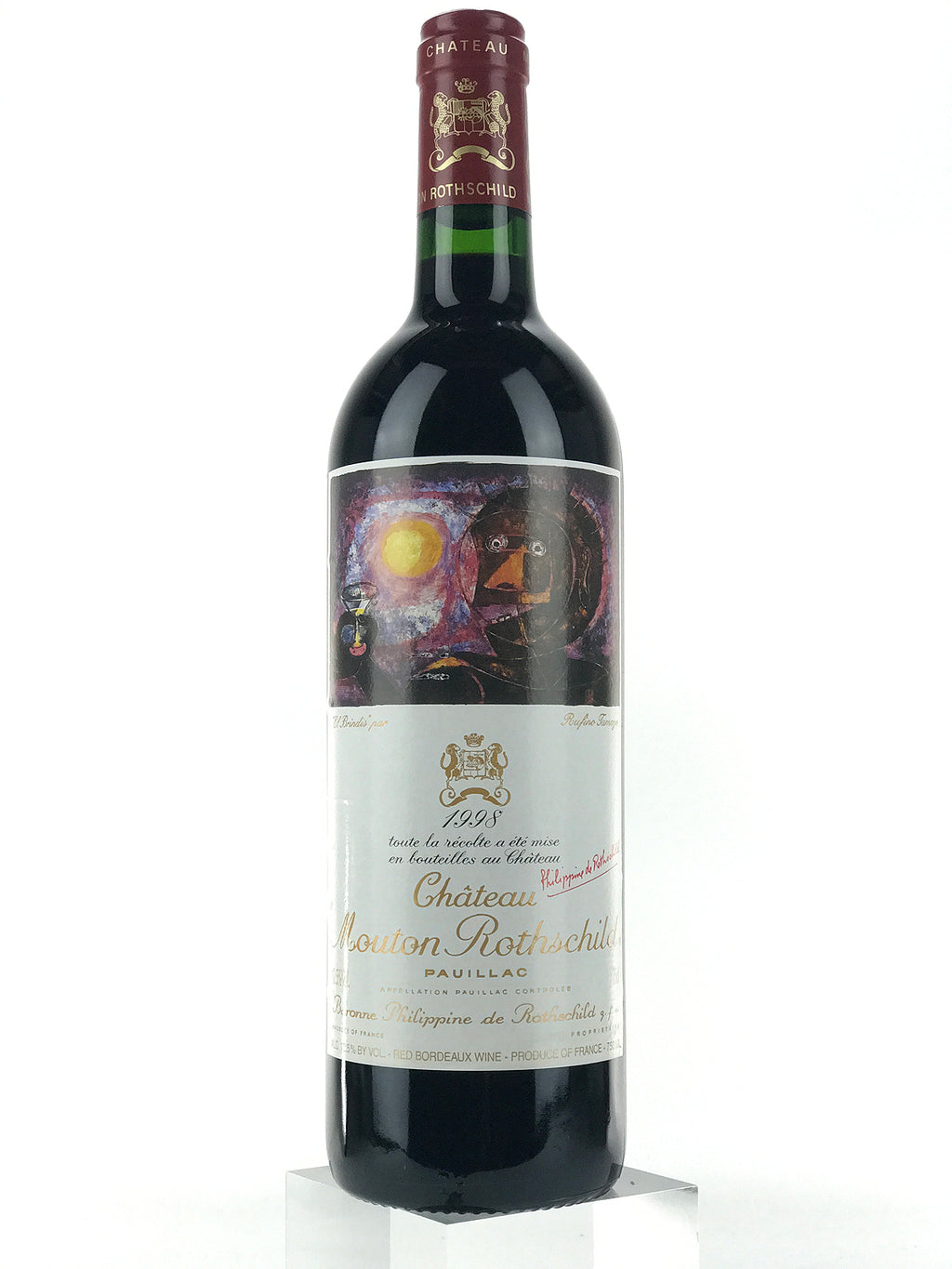 Château Mouton Rothschild シャトームートン1998 1998 Château Mouton Rothschild - CellarTracker