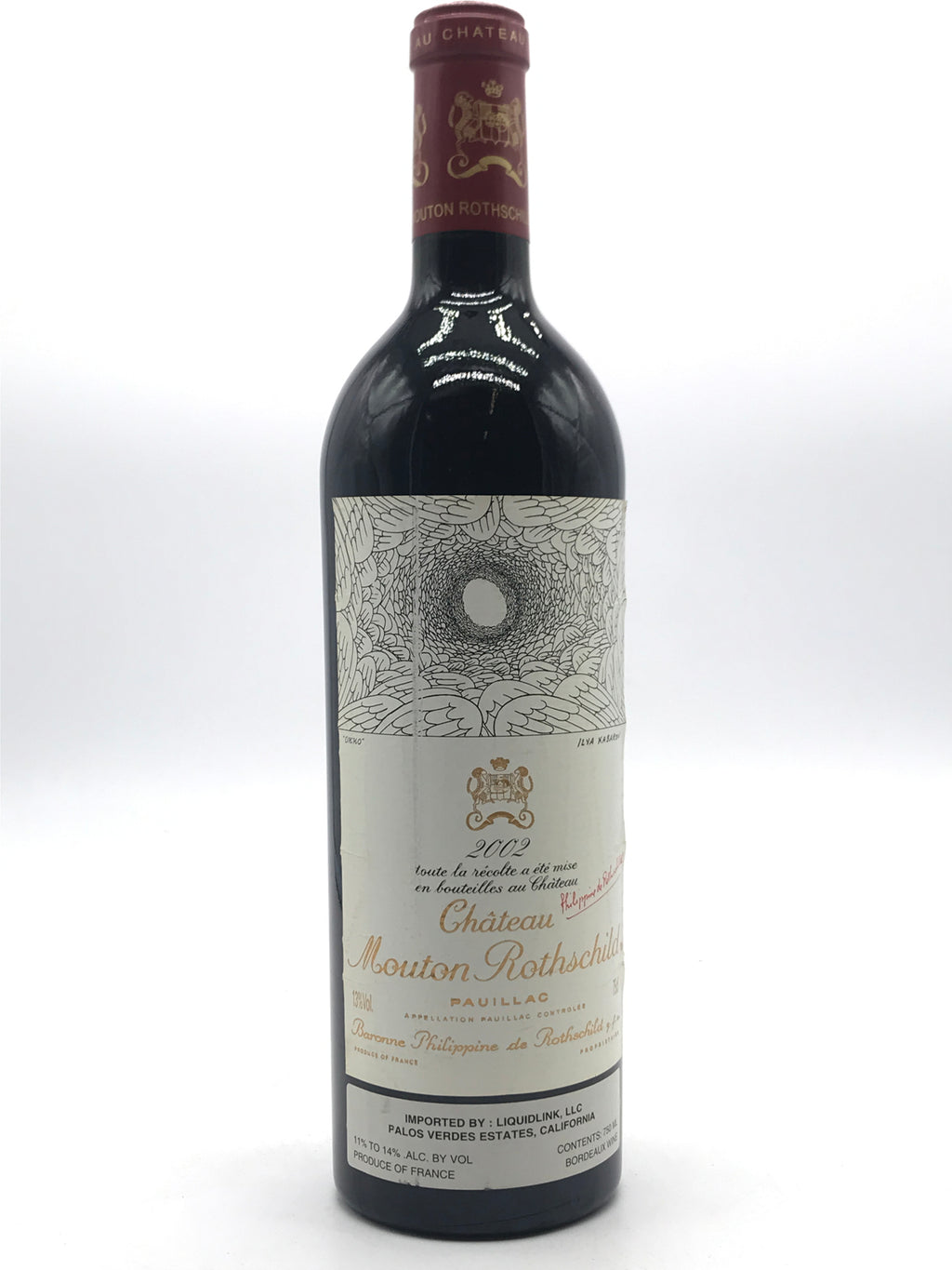 2002 Chateau Mouton Rothschild, Pauillac, Bottle (750ml) [Slightly Scuffed  Label]