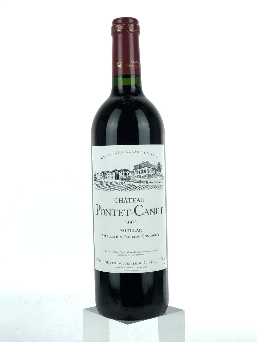 2003 Chateau Pontet-Canet, Pauillac, Bottle (750ml)