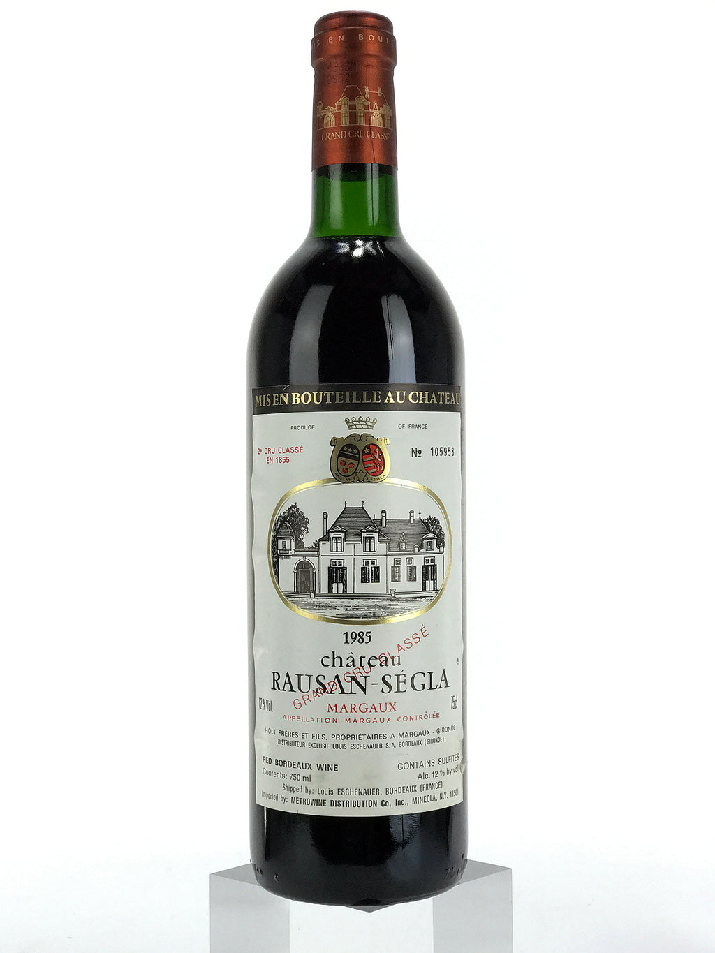 1985 Chateau Rauzan-Segla, Margaux, Bottle (750ml)