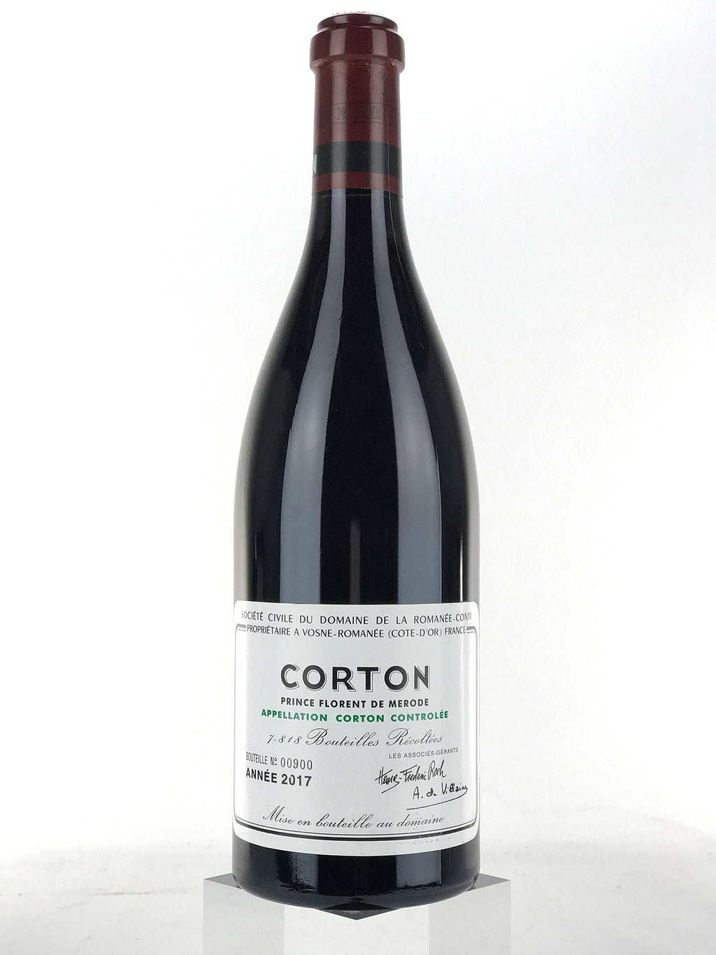 2017 Domaine de la Romanee-Conti, DRC, Corton Grand Cru, Prince Floren