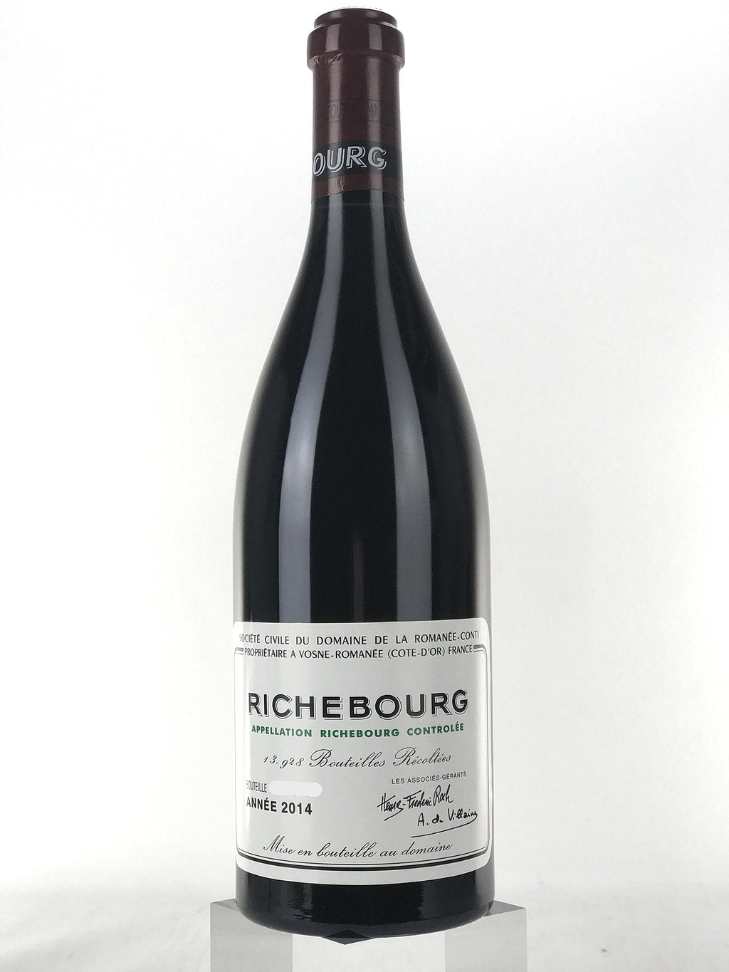 【空瓶です】Richebourg 2014 750ml 2014 Domaine de la Romanee-Conti, DRC, Richebourg Grand Cru, Bottle (7