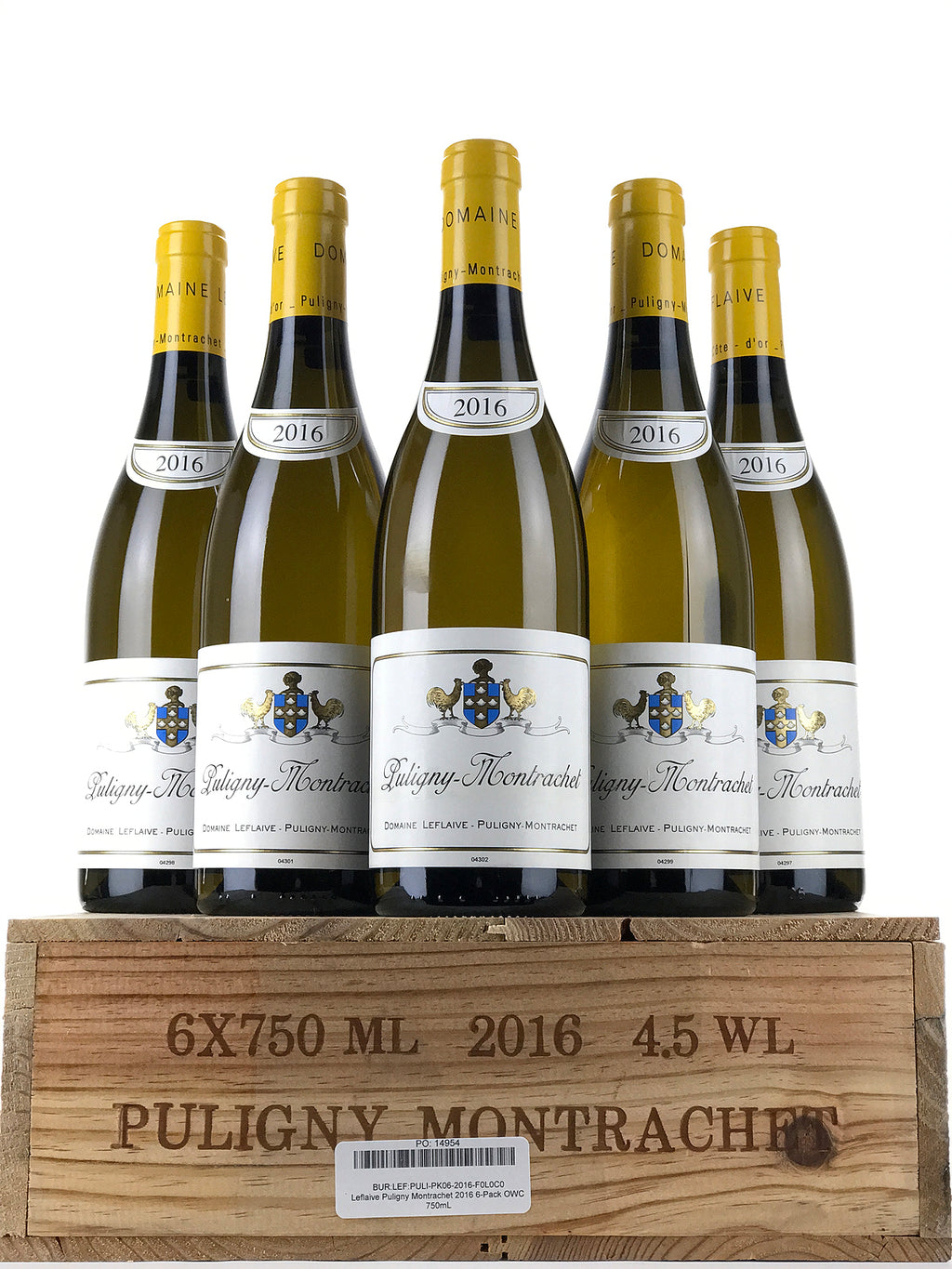 2016 Domaine Leflaive, Puligny- Montrachet, Case of 6 btls