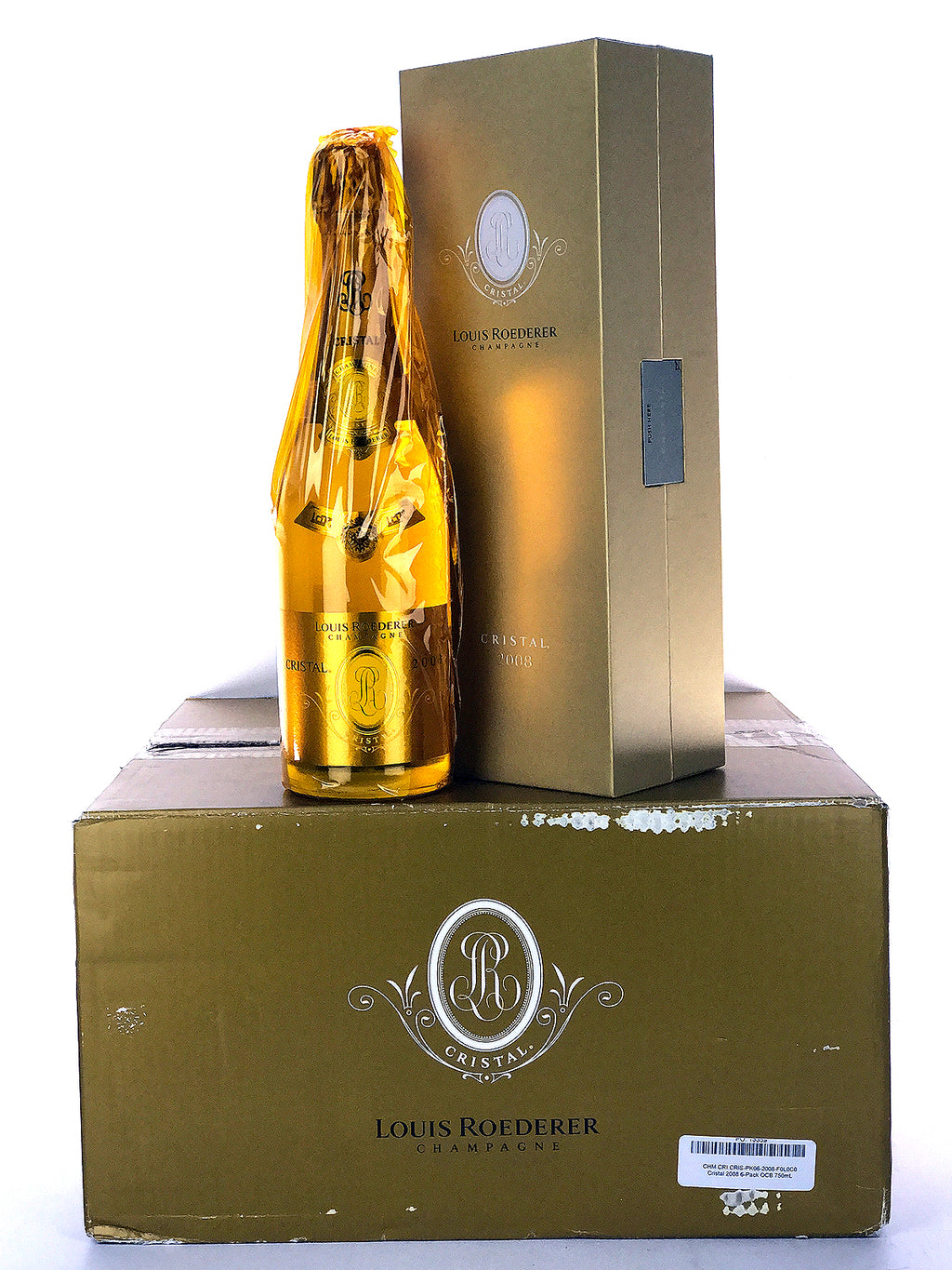 Louis Roederer Cristal 2008 ゴールドボックス　未開封 CHMCRICRIS-PK06-2008-