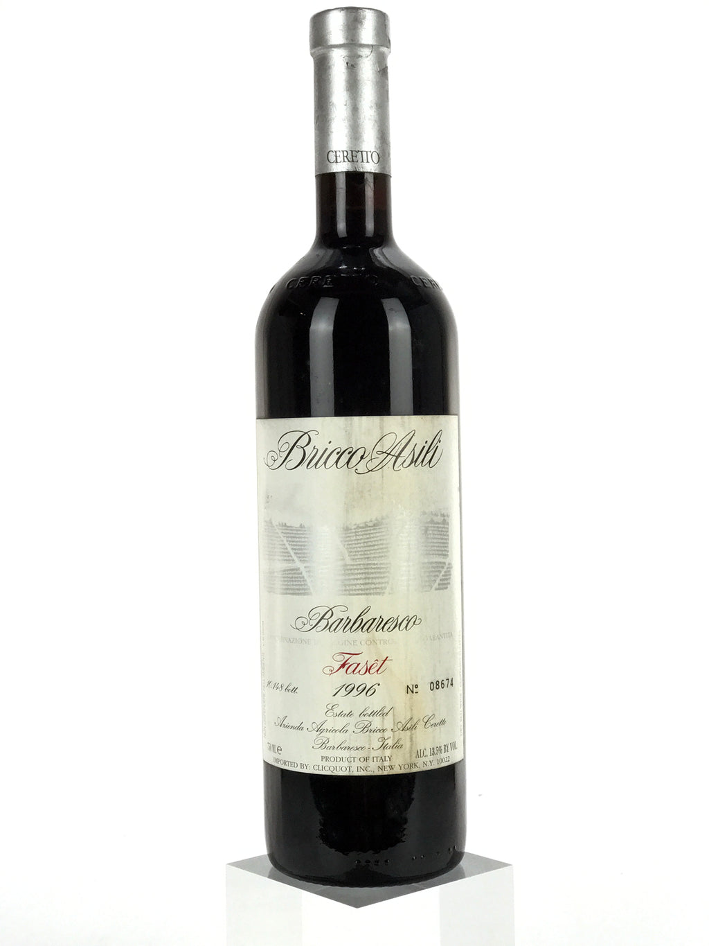 1996 Ceretto, Barolo, Barbaresco,Faset Piedmont, Bottle (750ml)