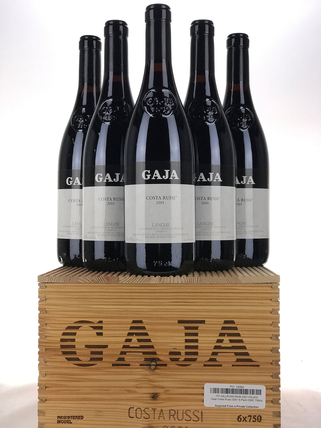2001 Gaja Costa Russi, Langhe-Barbaresco, Piedmont, Case of 6 Btls