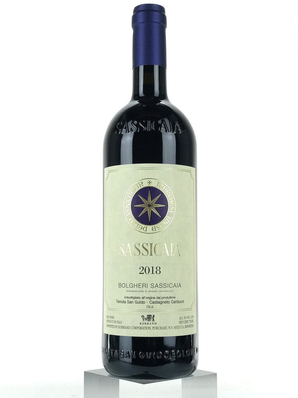 SASSICAIA 2018 750ml 赤ワイン ITYSASSASS-0750-2018-