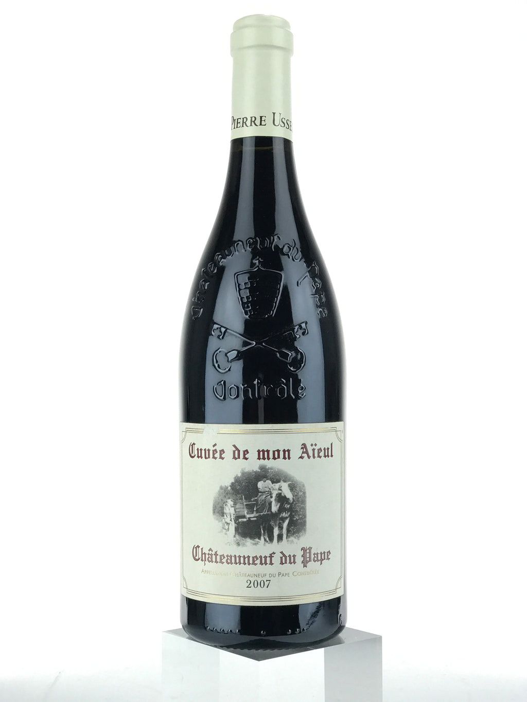 2007 Domaine Pierre Usseglio, Chateauneuf du Pape, de Mon Aieul, Bottl