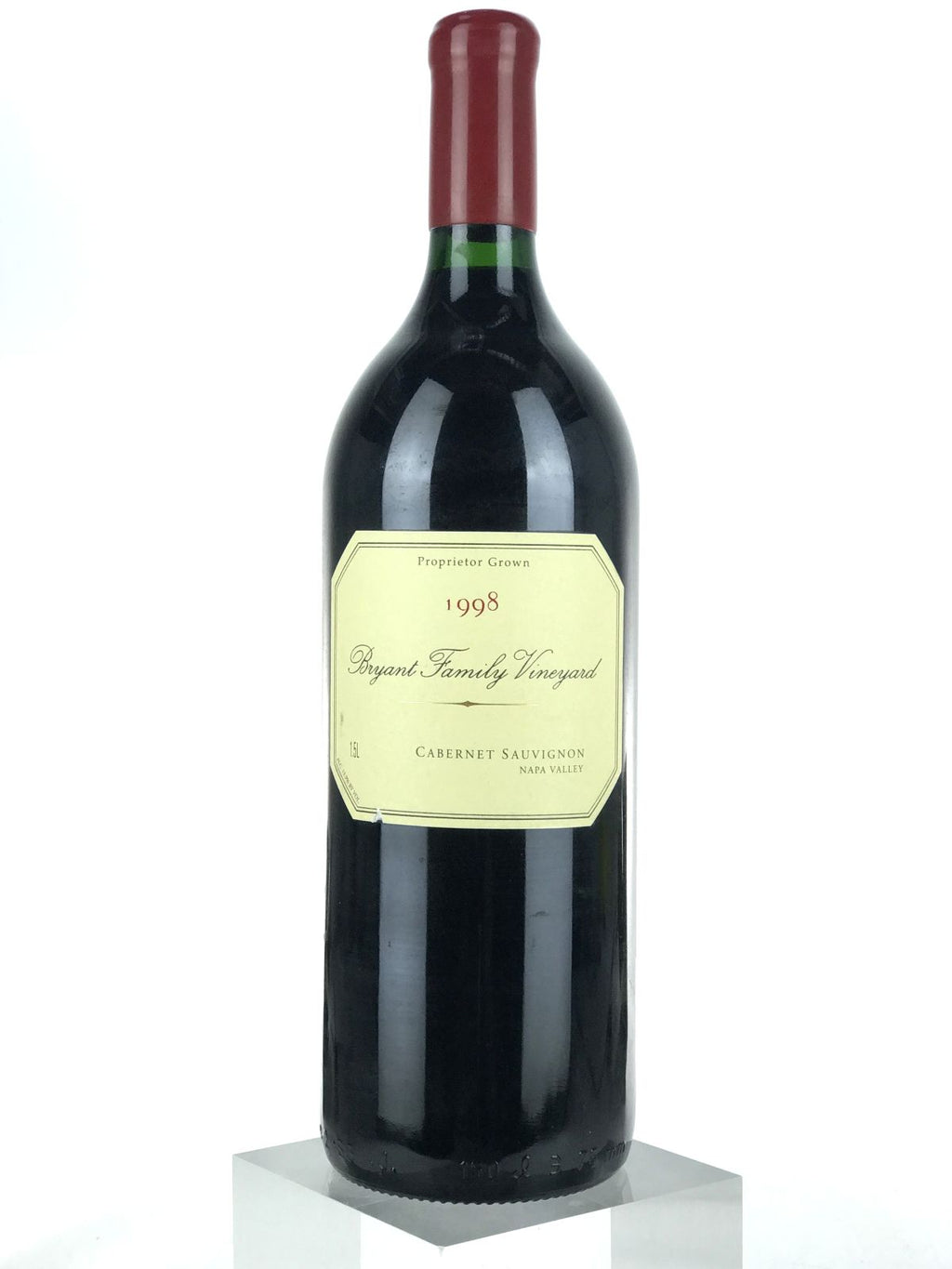Premium Dessert Wine 1998 ギフトボックス入り 1998 Bryant Family Vineyard, Cabernet Sauvignon, Napa Valley, Magnum (