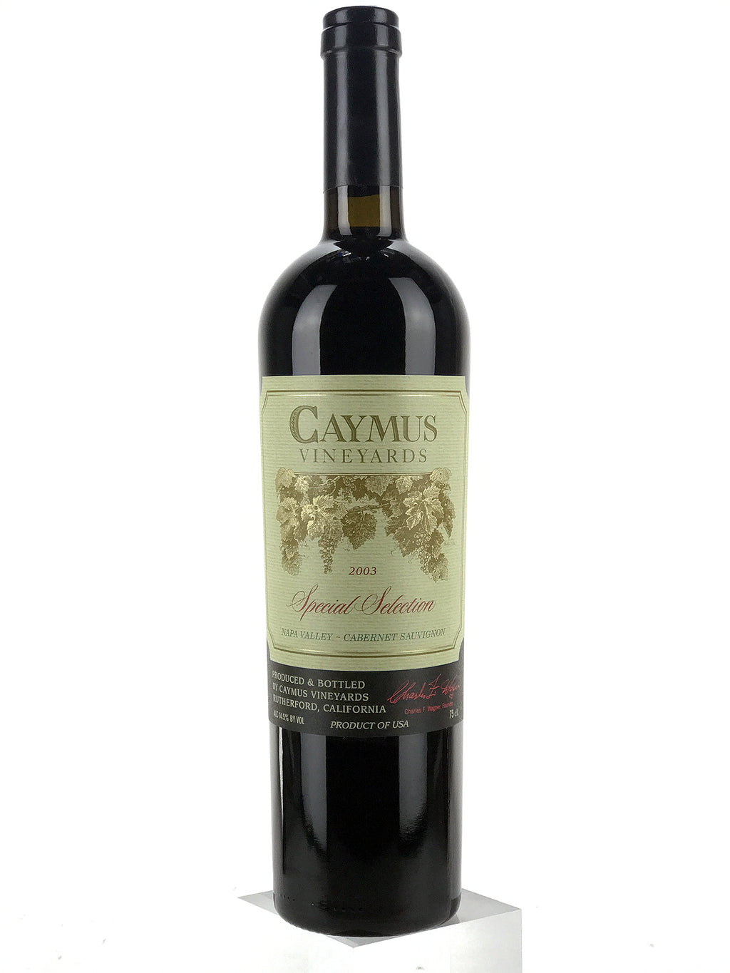2003 Caymus, Special Selection Cabernet Sauvignon, Napa Valley, Bottle