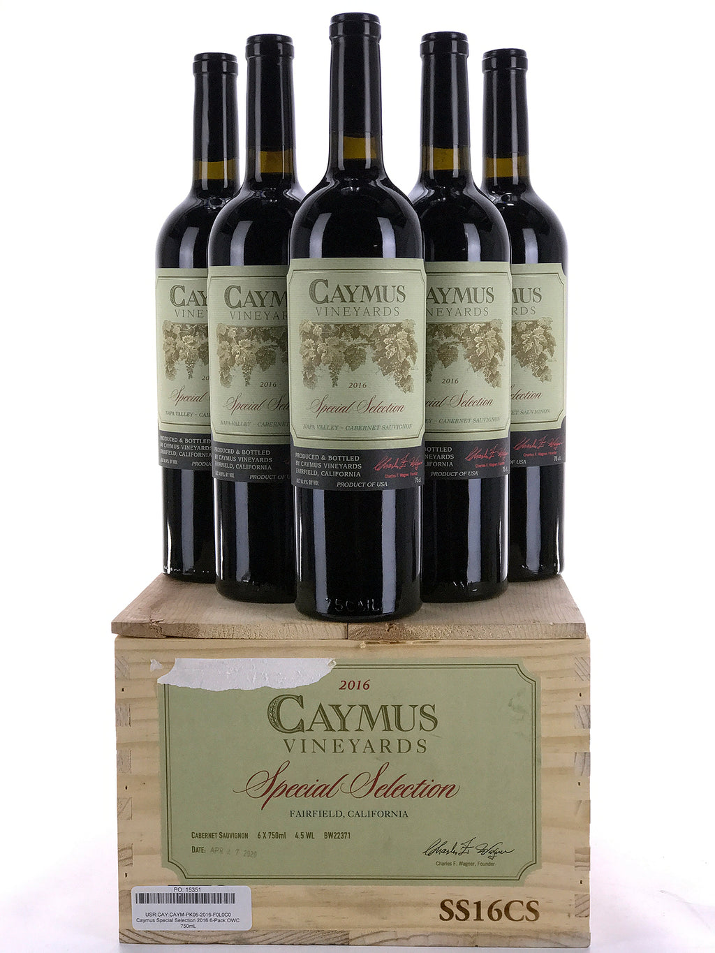 2016 Caymus, Special Selection Cabernet Sauvignon, Napa Valley, Case o