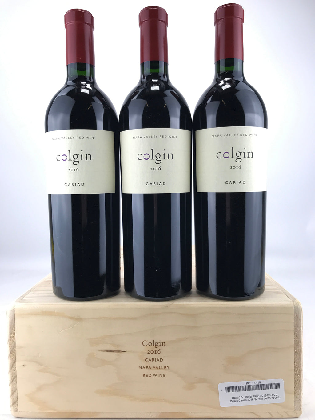 2016 Colgin Cellars, Cariad, Napa Valley, Case of 3 Btls