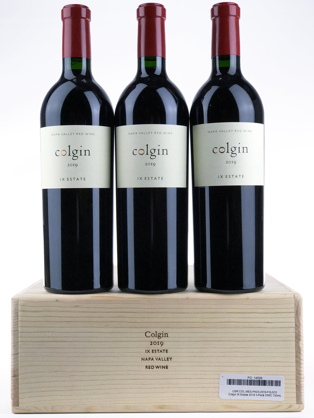 【新品未開封】Colgin 2019 赤ワイン IX Estate 2019 Colgin Cellars, IX Estate Red, Napa Valley, Case of 3 Btls