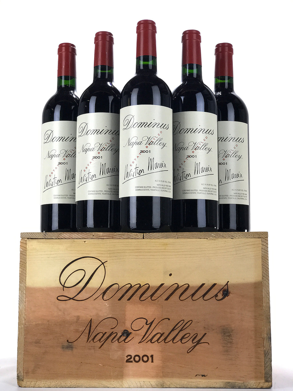 2001 Dominus Estate, Christian Moueix, Napa Valley, Case of 6 btls