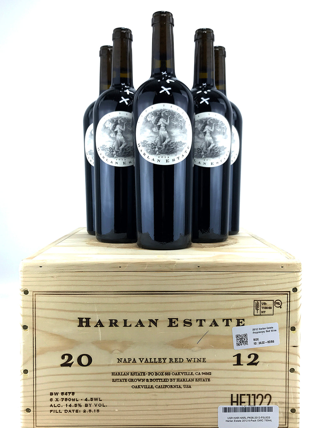 Harlan Estate 2012 Napa Valley ワイン USRHARHARL-PK06-2012-
