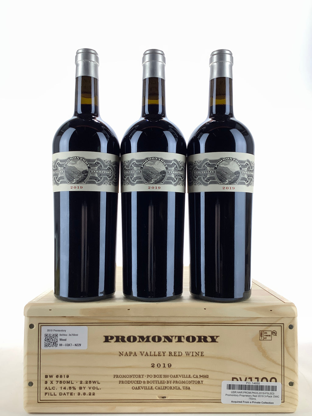 ワイン Promontory 2019 Napa Valley Red Wine 2019 Promontory, Napa Valley, Case of 3 Btls
