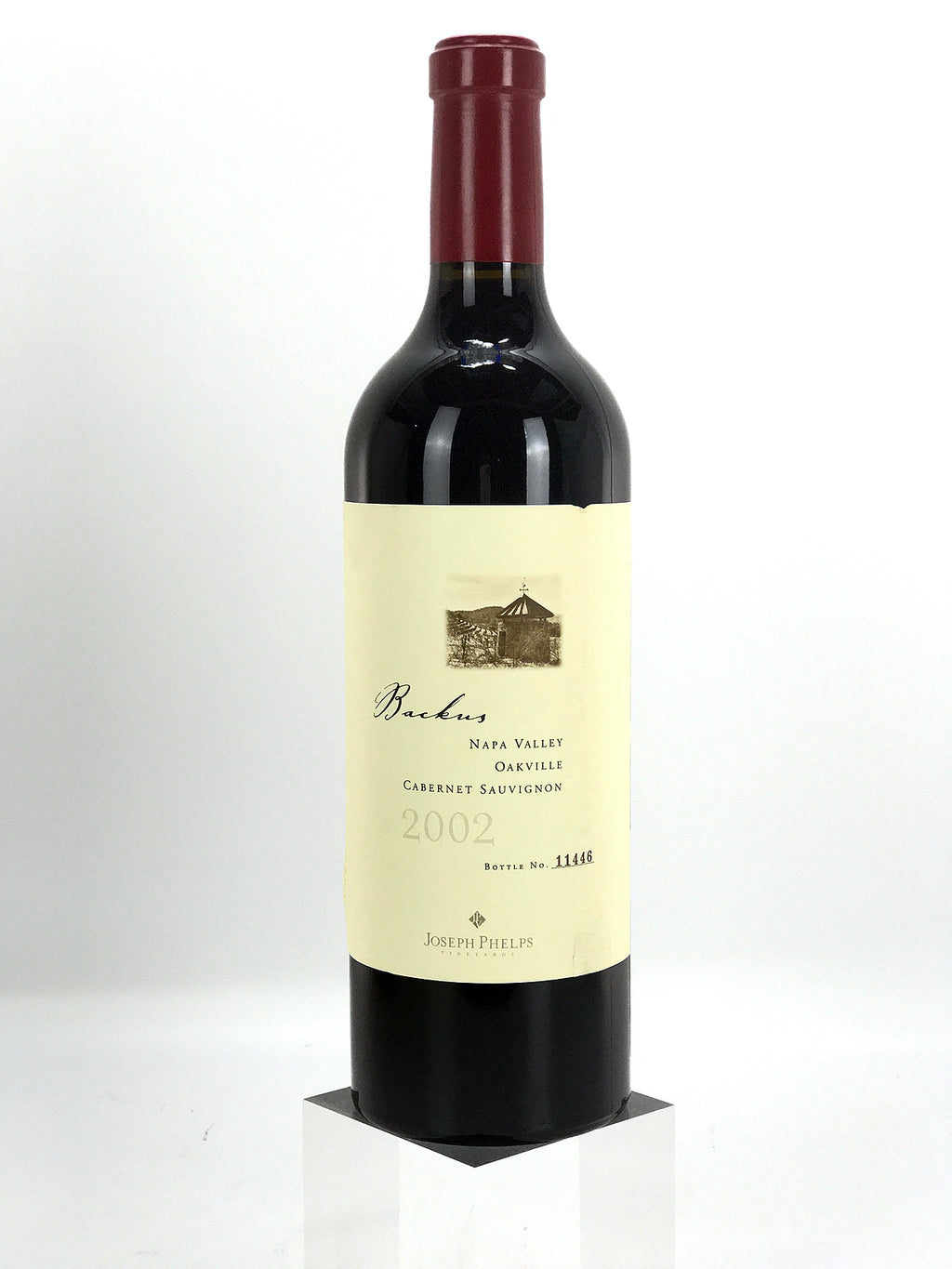 2002 Joseph Phelps, Backus Vineyard Cabernet Sauvignon, Oakville, Bott