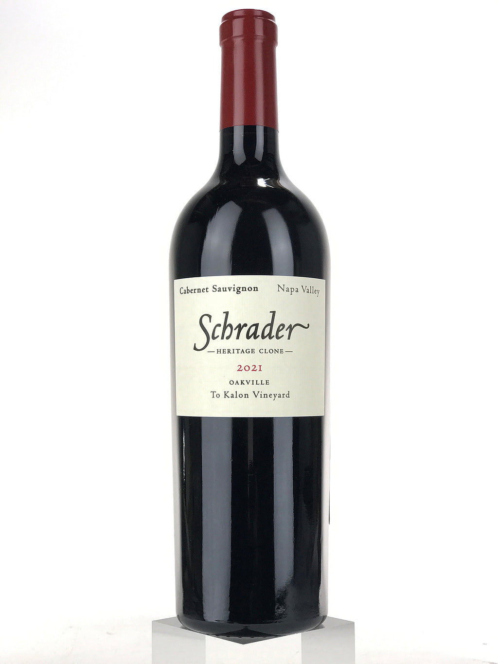 2021 Schrader Cellars, Heritage Clone To Kalon Vineyard Cabernet Sauvi