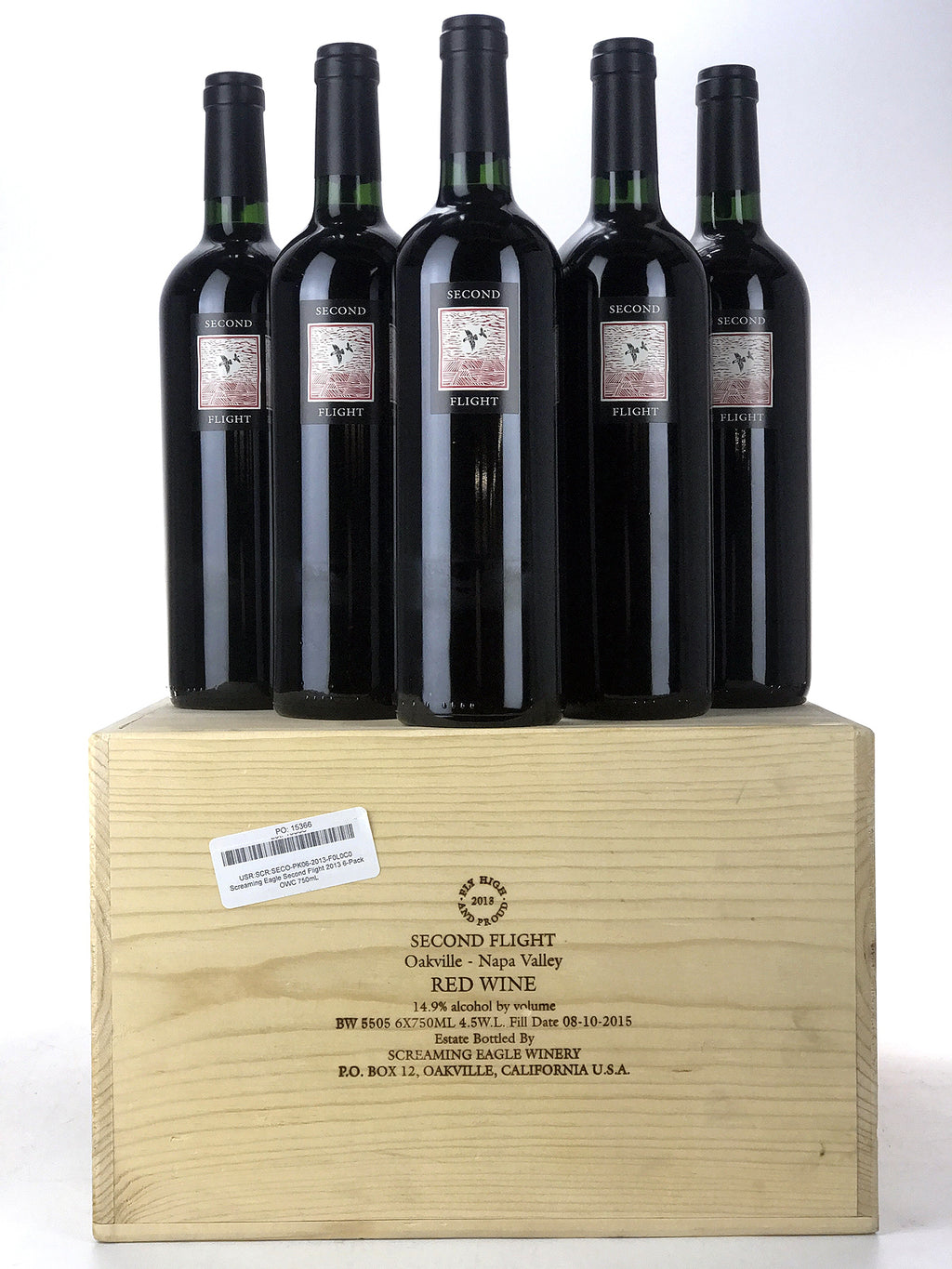 2013 Screaming Eagle, The Flight, Oakville, Case of 6 btls