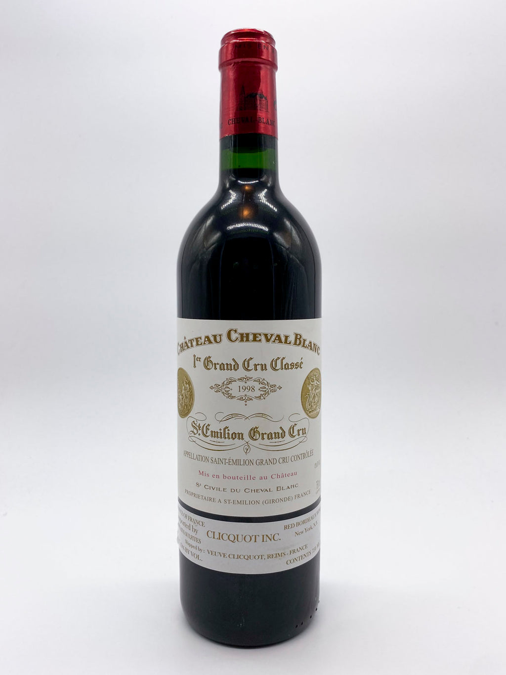 1998 Chateau Cheval Blanc, Saint-Emilion, Bottle (750ml) – Grand Cru Liquid  Assets