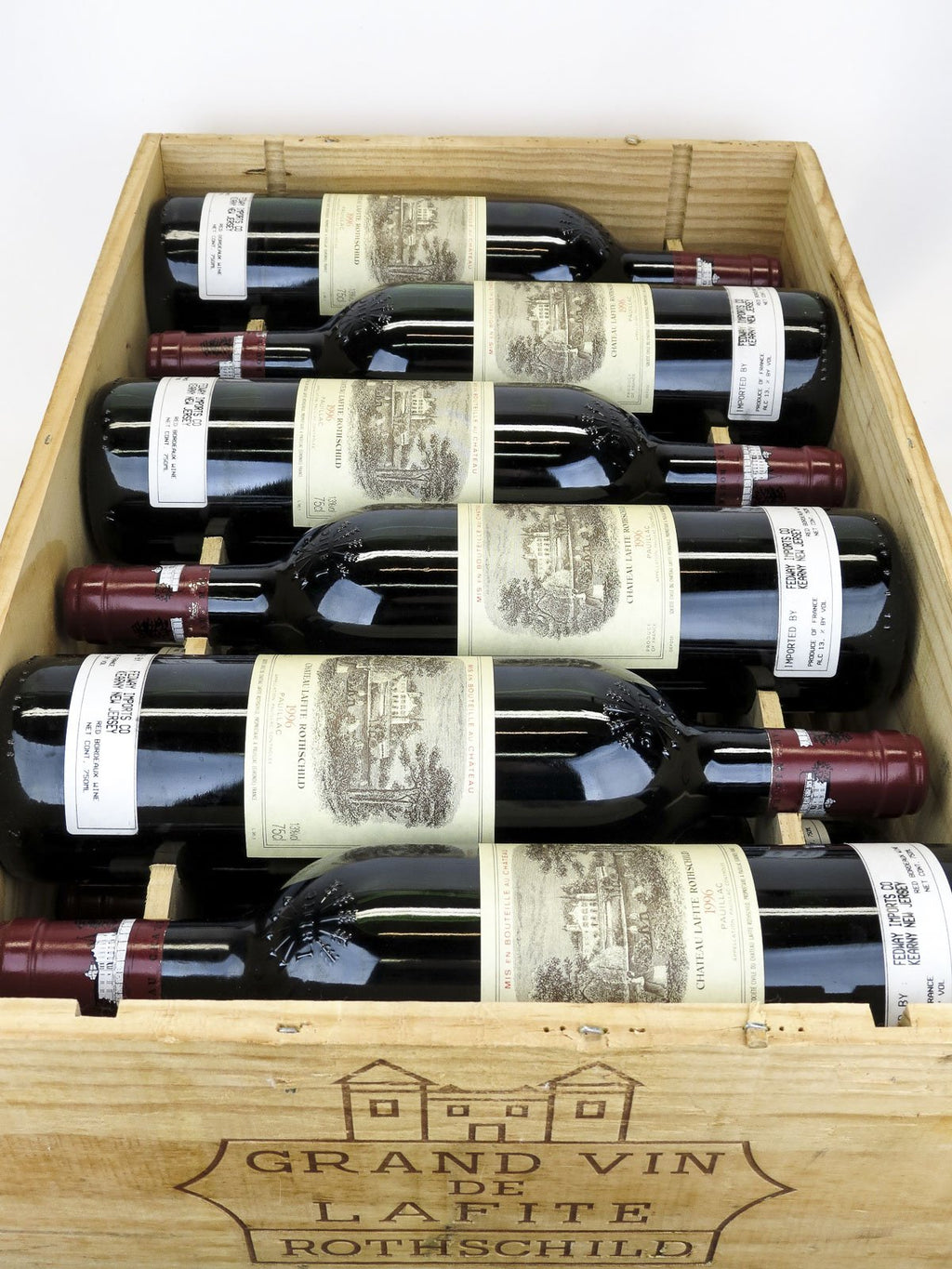 1996 Chateau Lafite Rothschild, Pauillac, Case of 12 btls