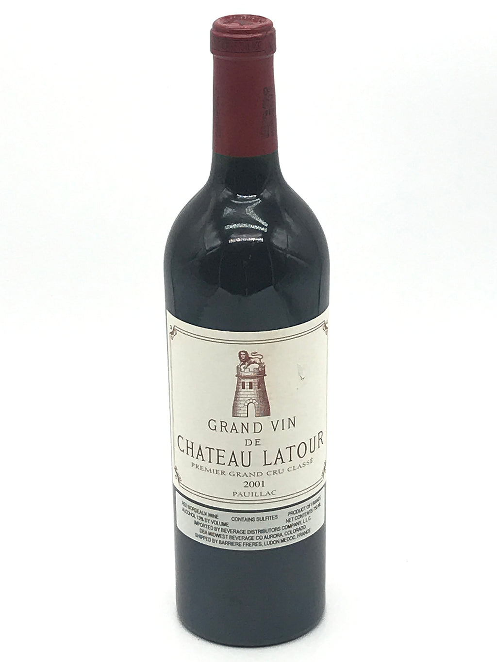 ワイン CHATEAU LATOUR 2001 シャトー・ラトゥール 2001年 - お酒買取専門店ネオプライス
