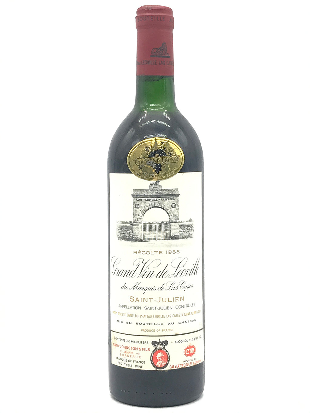 Château Léoville Las Cases 1985 1985 Chateau Leoville-Las Cases, Grand Vin, Saint-Julien, Bottle (750m