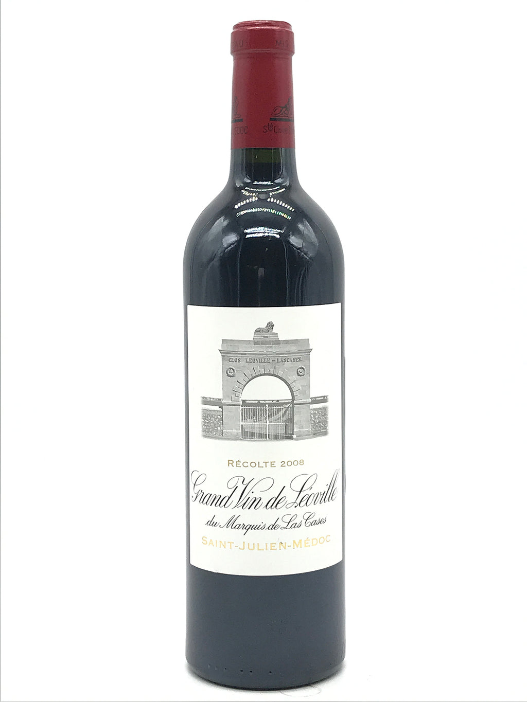 de Vin Grand Cases Léoville-Las Château 2008 2008 Cases Las Léoville Château Leoville Marquis du ワイン