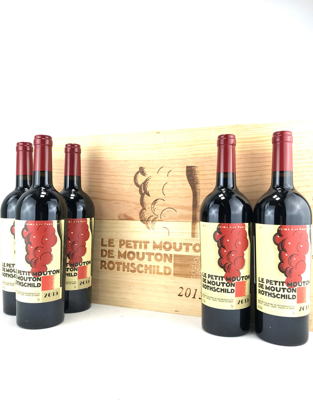 2015 Le Petit Mouton de Mouton Rothschild, Pauillac, Case of 6 btls