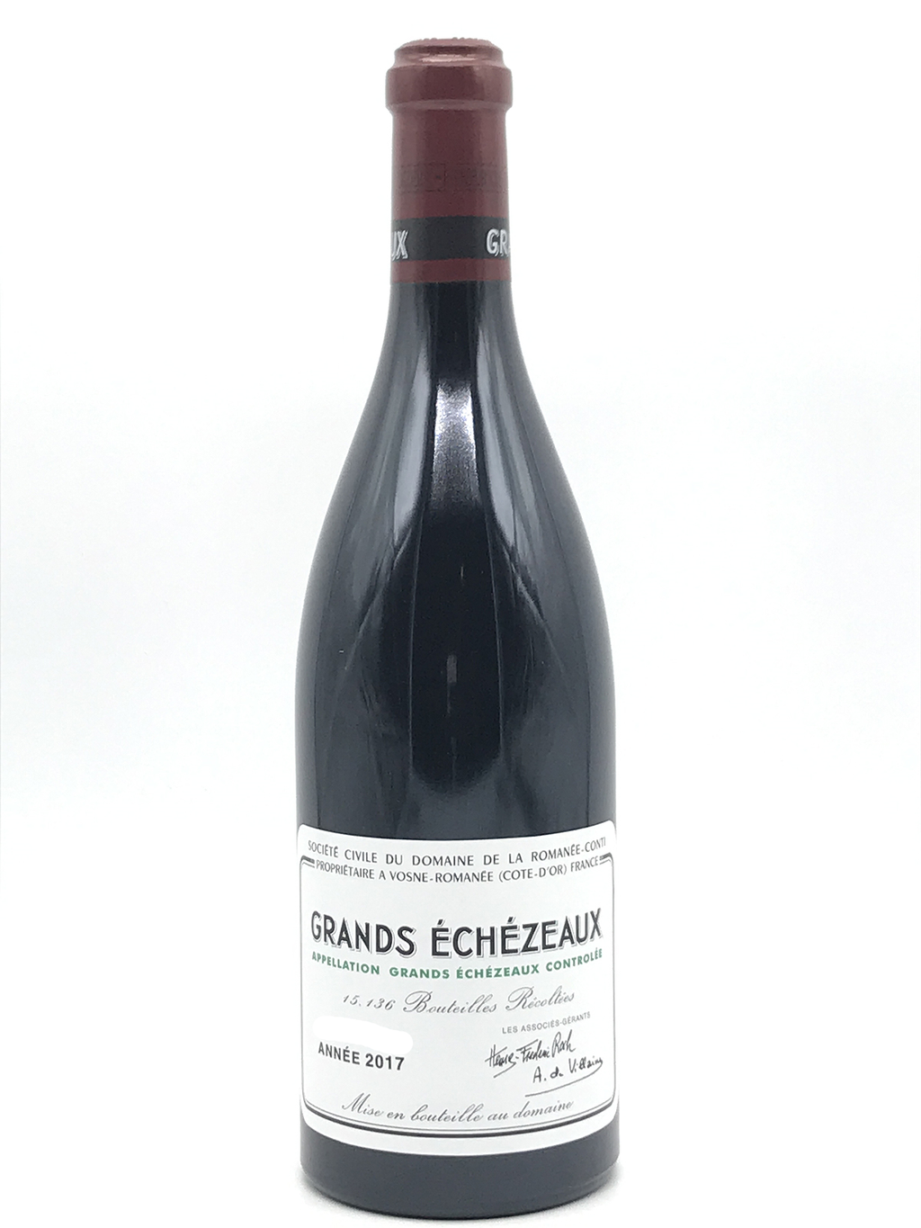 2017 Domaine de la Romanee-Conti, DRC, Grands Echezeaux Grand Cru, Bot