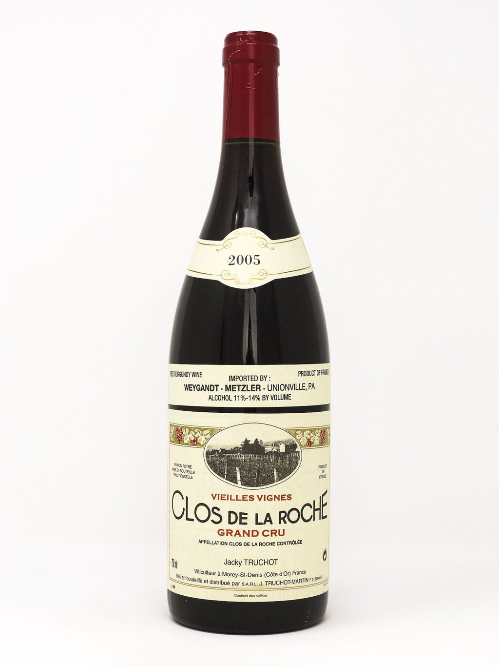 ワイン CLOS DE LA ROCHE 1996 Jacky Truchot BURJATROCH-0750-2005-