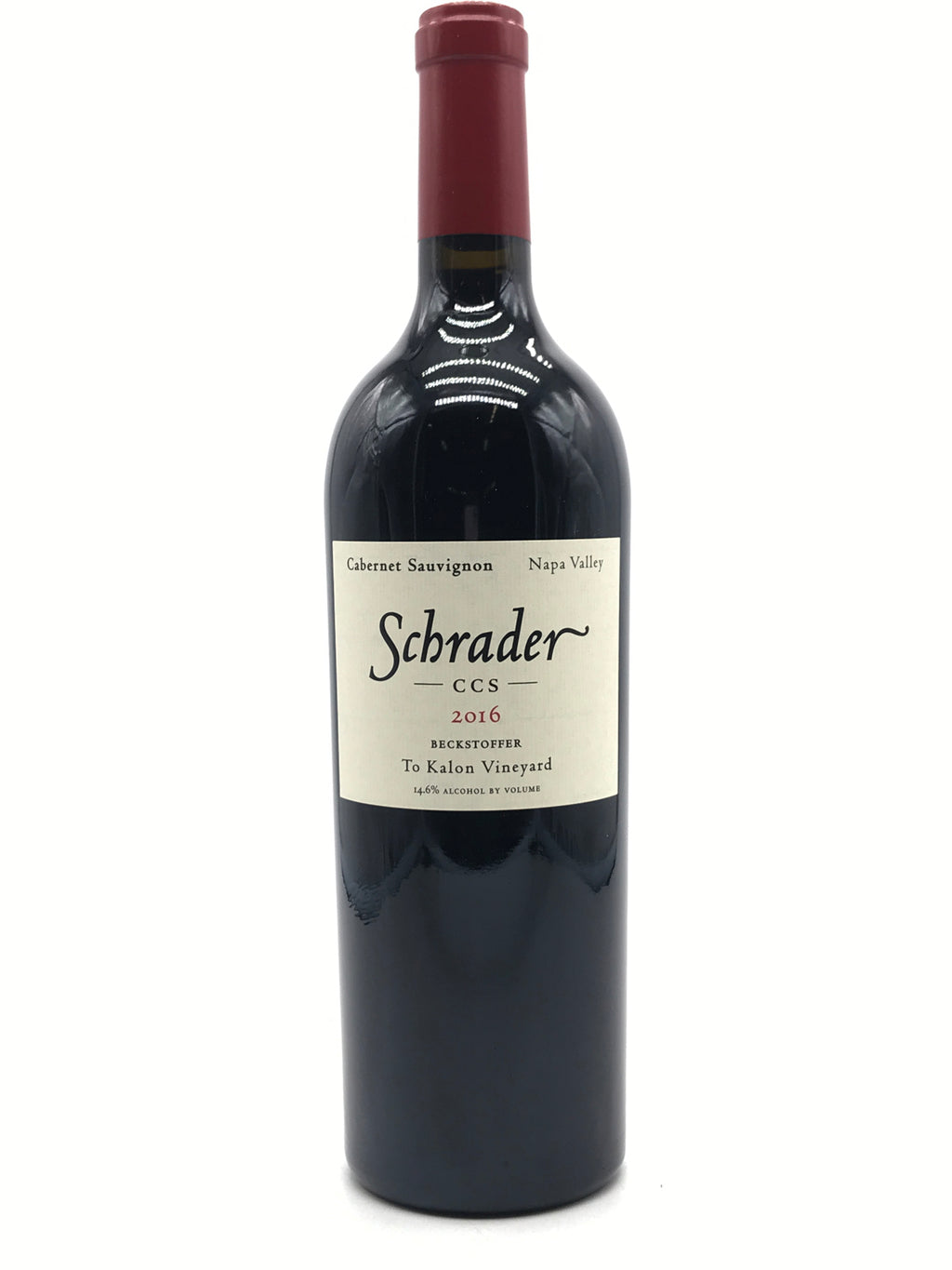 2016 Schrader Cellars, CCS Beckstoffer To Kalon Vineyard Cabernet Sauv ...