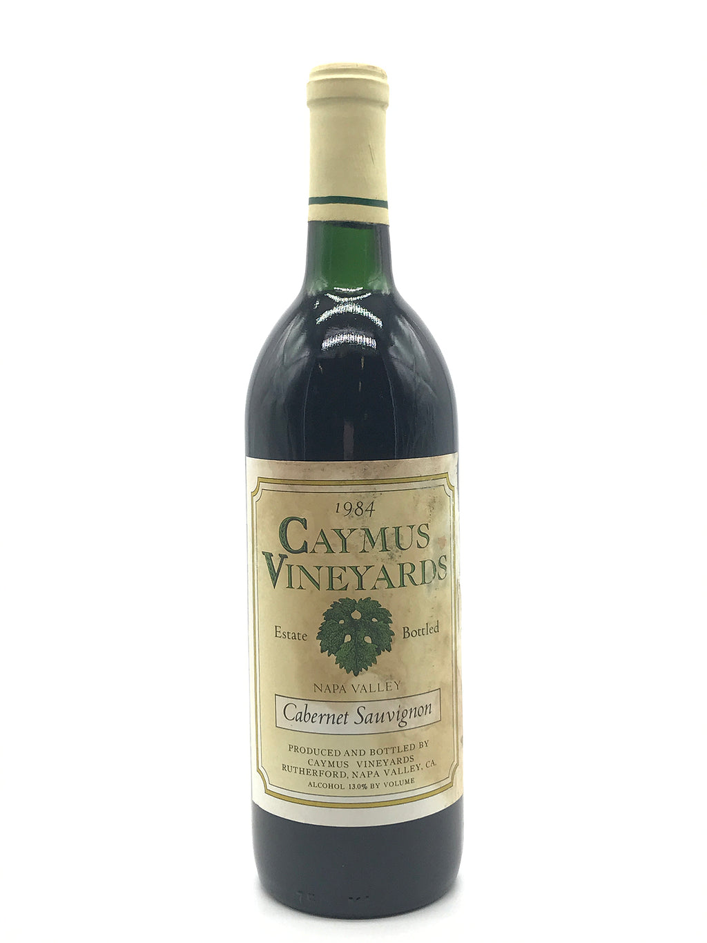 1984 Caymus, Cabernet Sauvignon, Napa Valley, Bottle (750ml) [bin soil