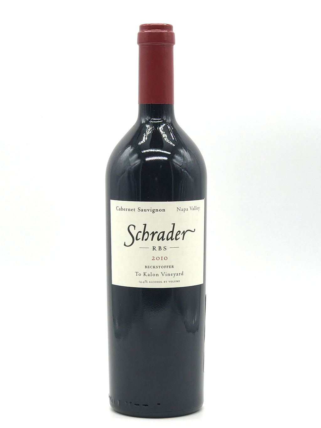 2010 Schrader Cellars, RBS Beckstoffer To Kalon Vineyard Cabernet Sauv
