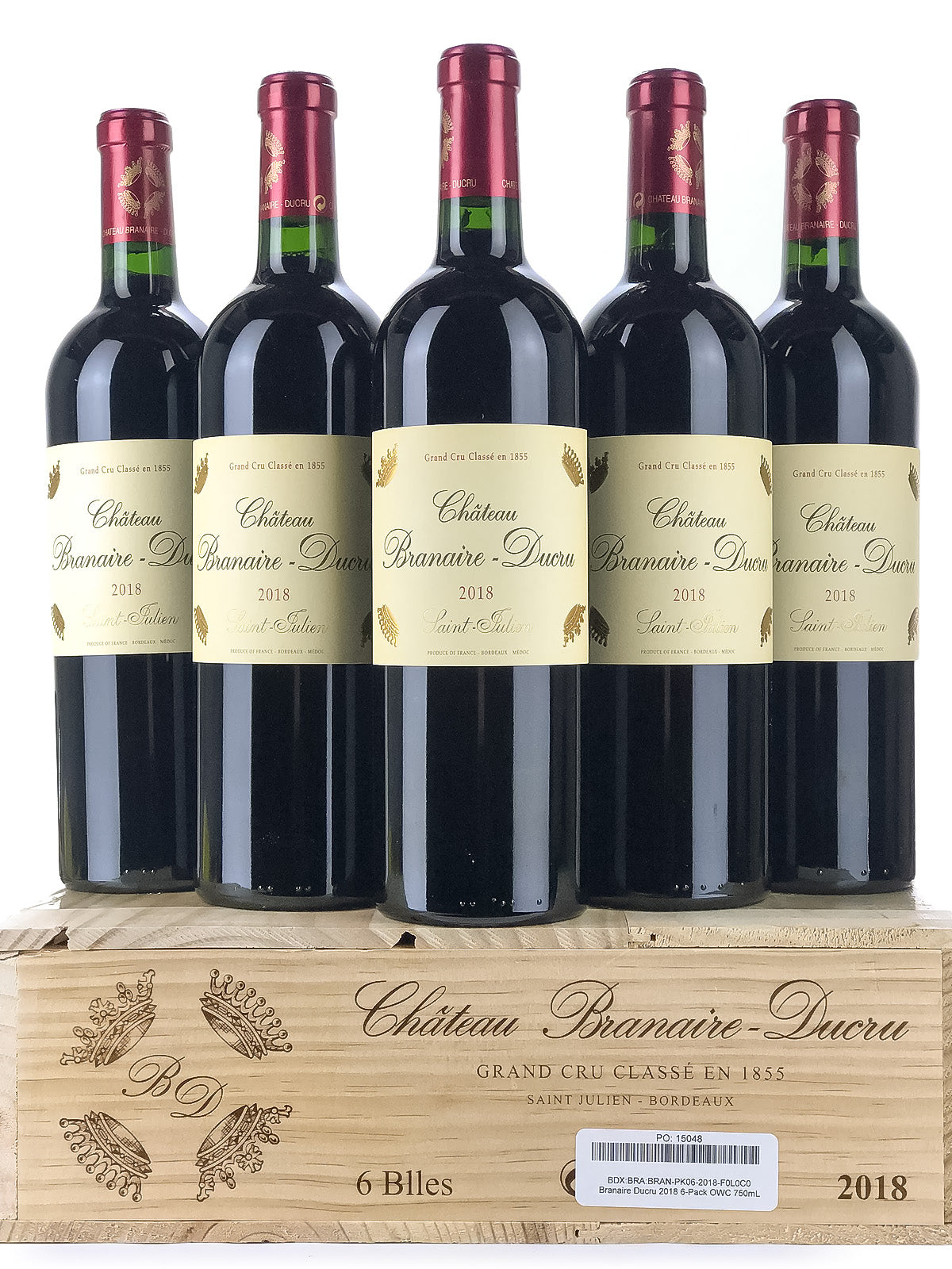 a*2様 Château Limbourg&Château Branaire-D Duluc de Branaire-Ducru Saint-Julien 2018 - Western Reserve Wines