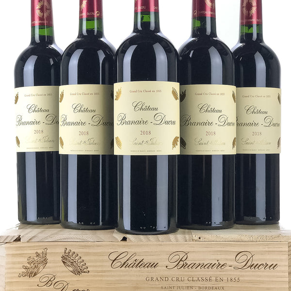 2018 Chateau Branaire-Ducru, Saint-Julien, Case of 6 btls