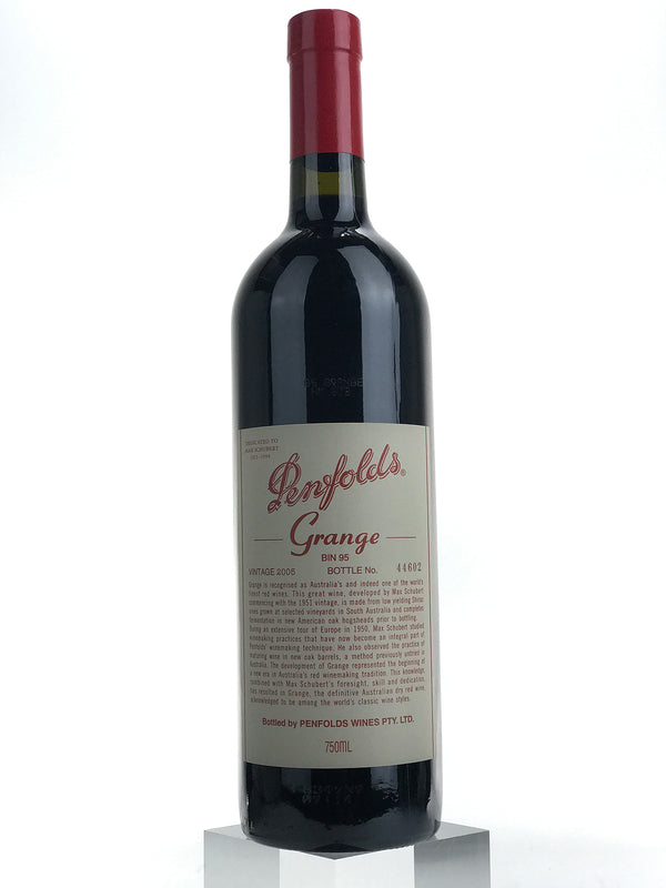 2005 Penfolds, Grange Hermitage, South Australia, Bottle (750ml)