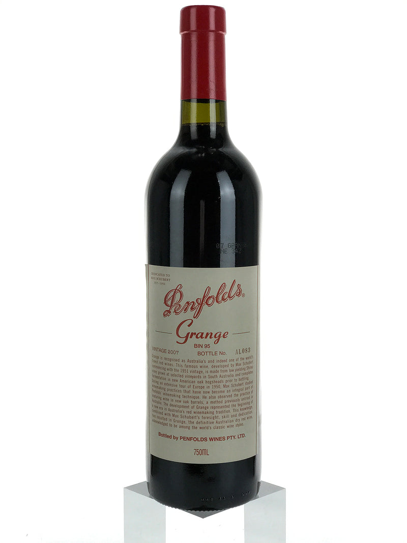 2007 Penfolds, Grange Hermitage, South Australia