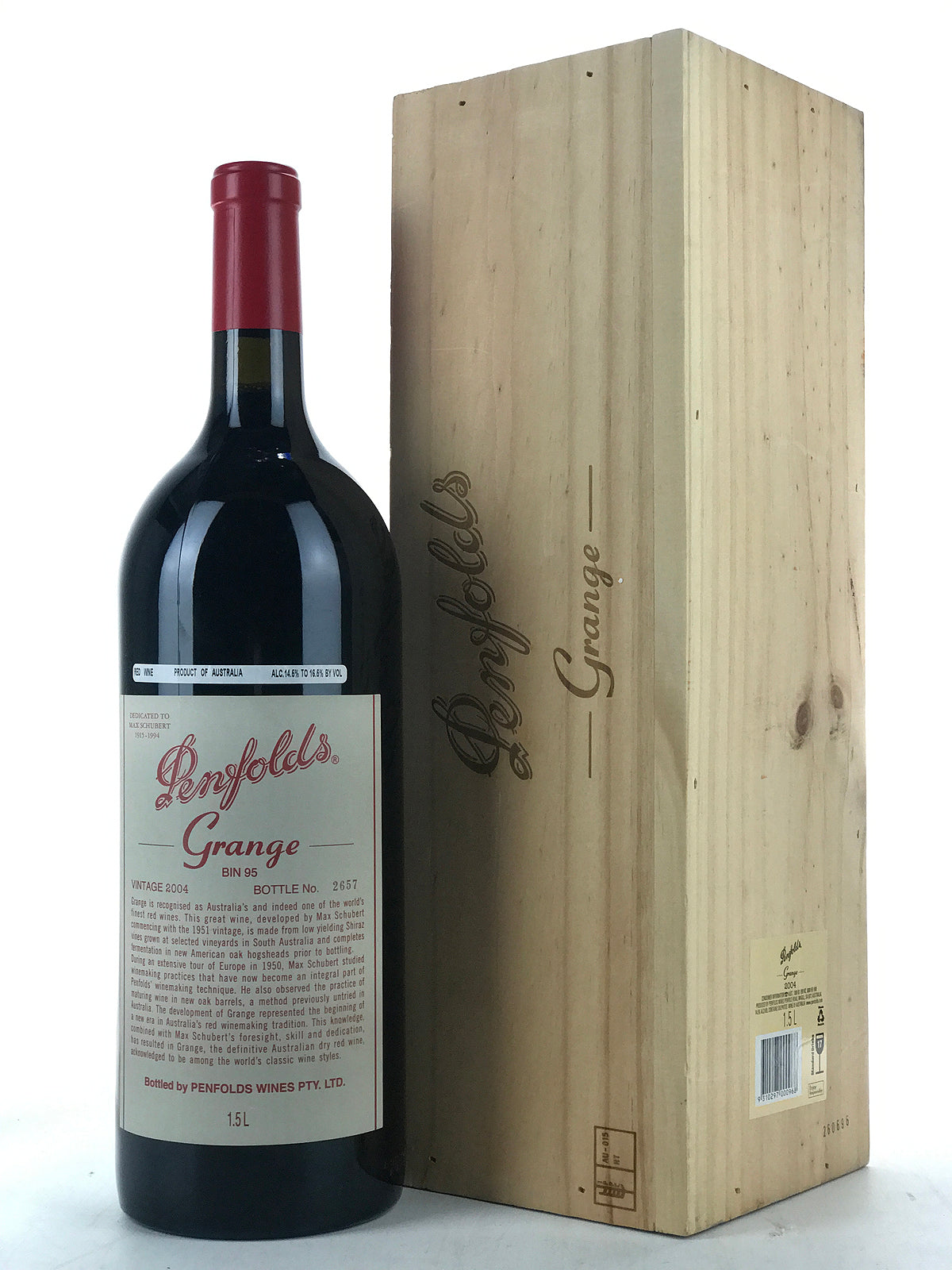 2004 Penfolds, Grange Hermitage, South Australia, Magnum (1.5L), OWC
