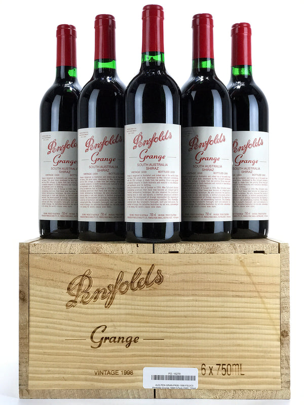 1998 Penfolds, Grange Hermitage, South Australia, Case of 6 Btls