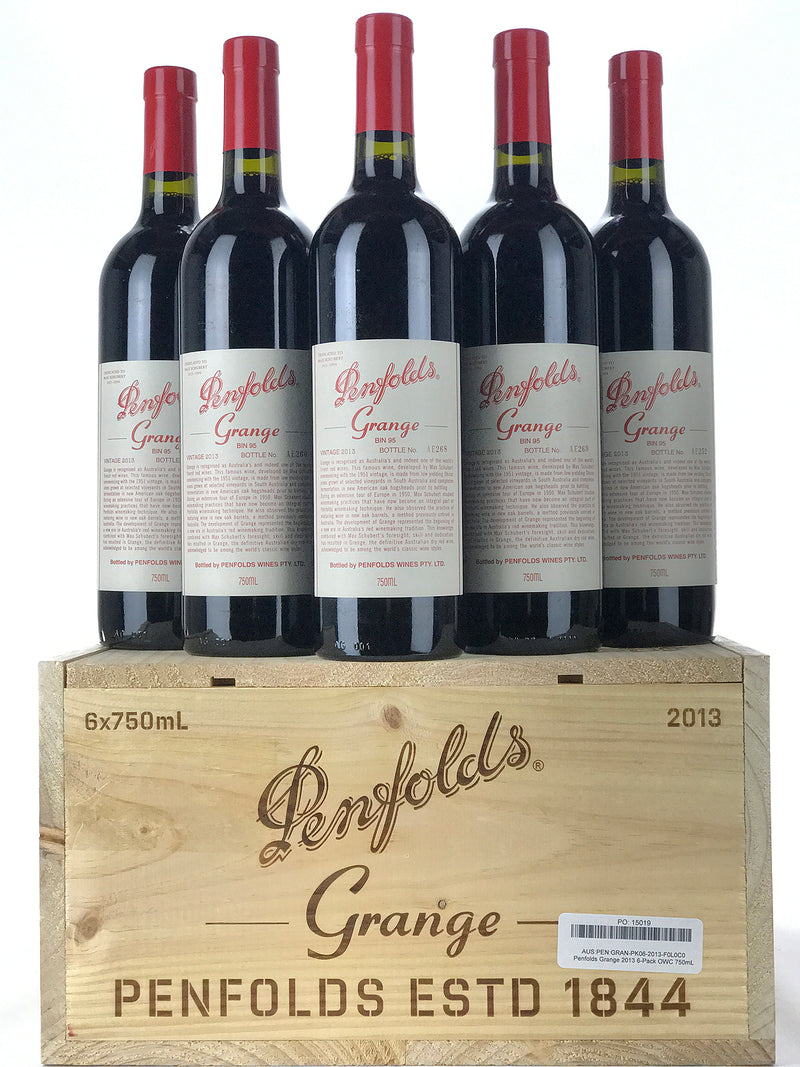 2013 Penfolds, Grange Hermitage, South Australia, Case of 6 Btls