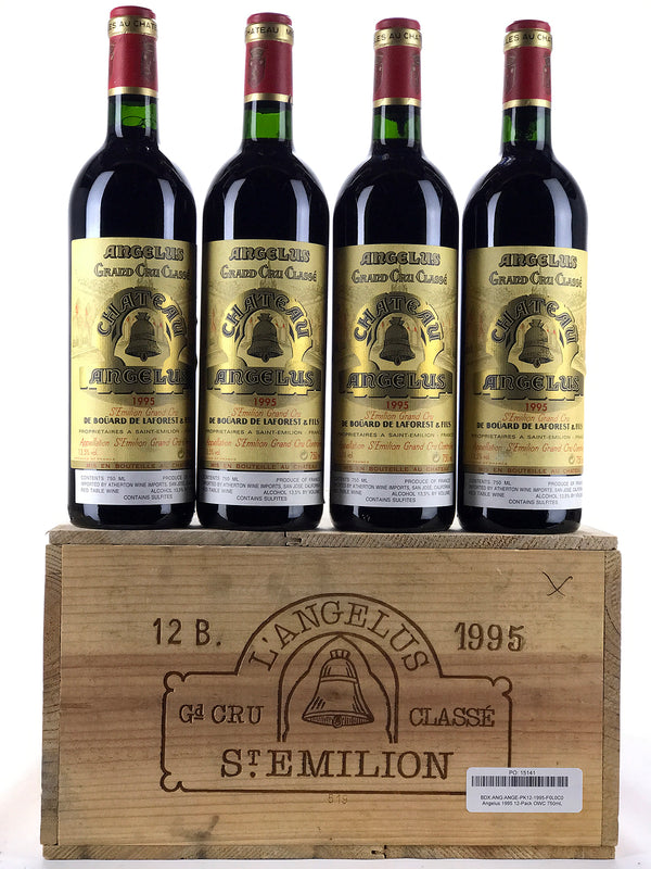 1995 Chateau Angelus, Saint-Emilion, Case of 12 btls